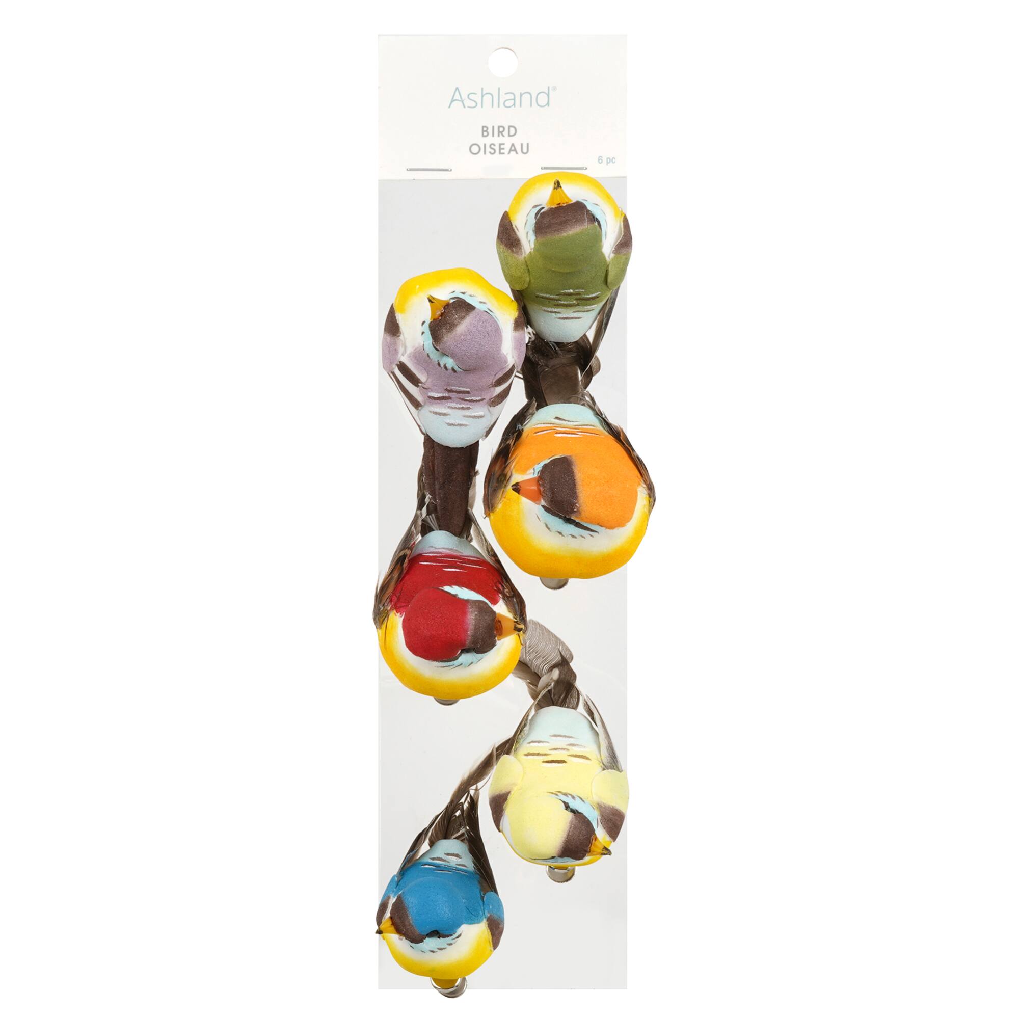 8 Packs: 6 ct. (48 total) Assorted Mushroom Birds by Ashland®
